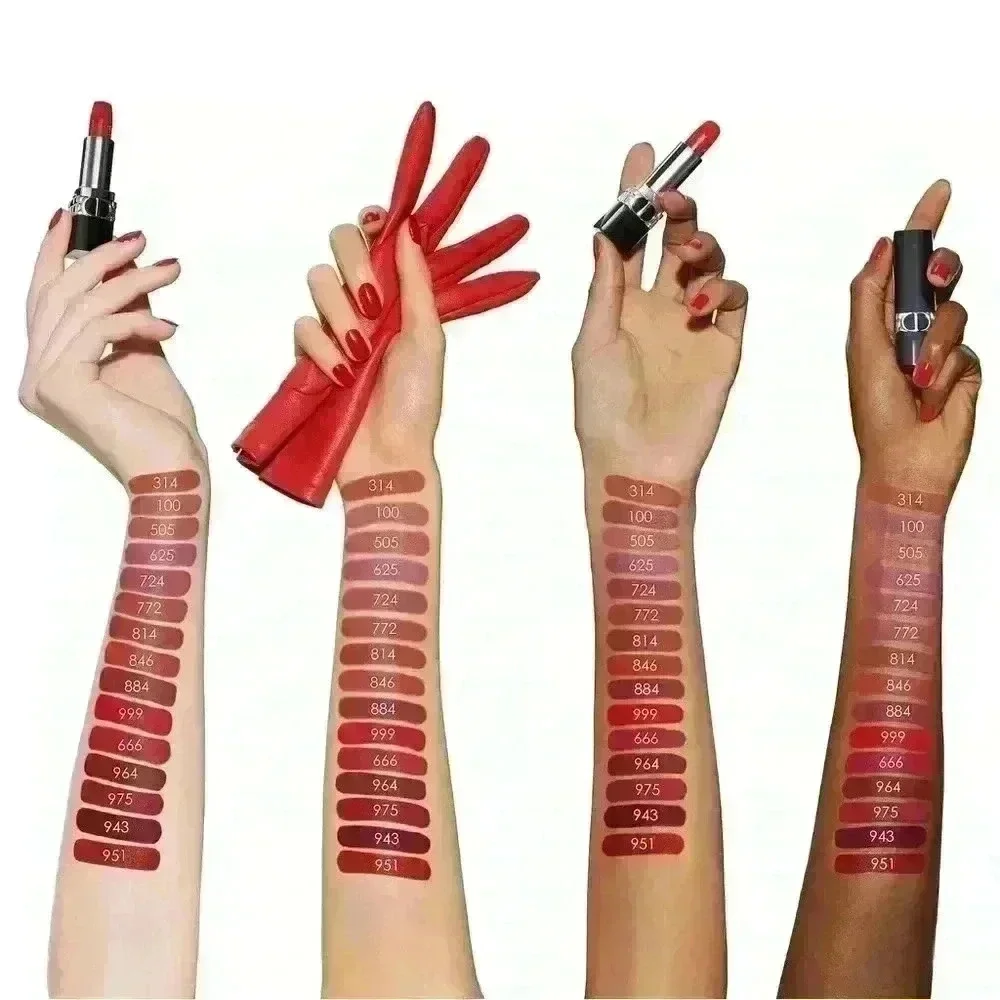 Dior Rouge Dior Refillable Matte Lipstick ~ Rouge Rose (784) ~ NEW!